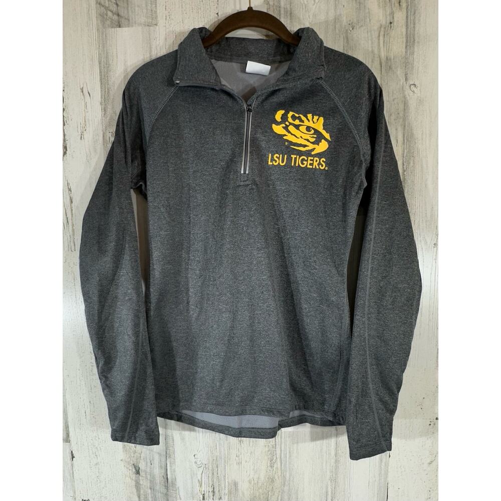 KA Knights Apparel Womens Pullover Fleece Shirt Size Small Louisiana LSU‎ Tigers